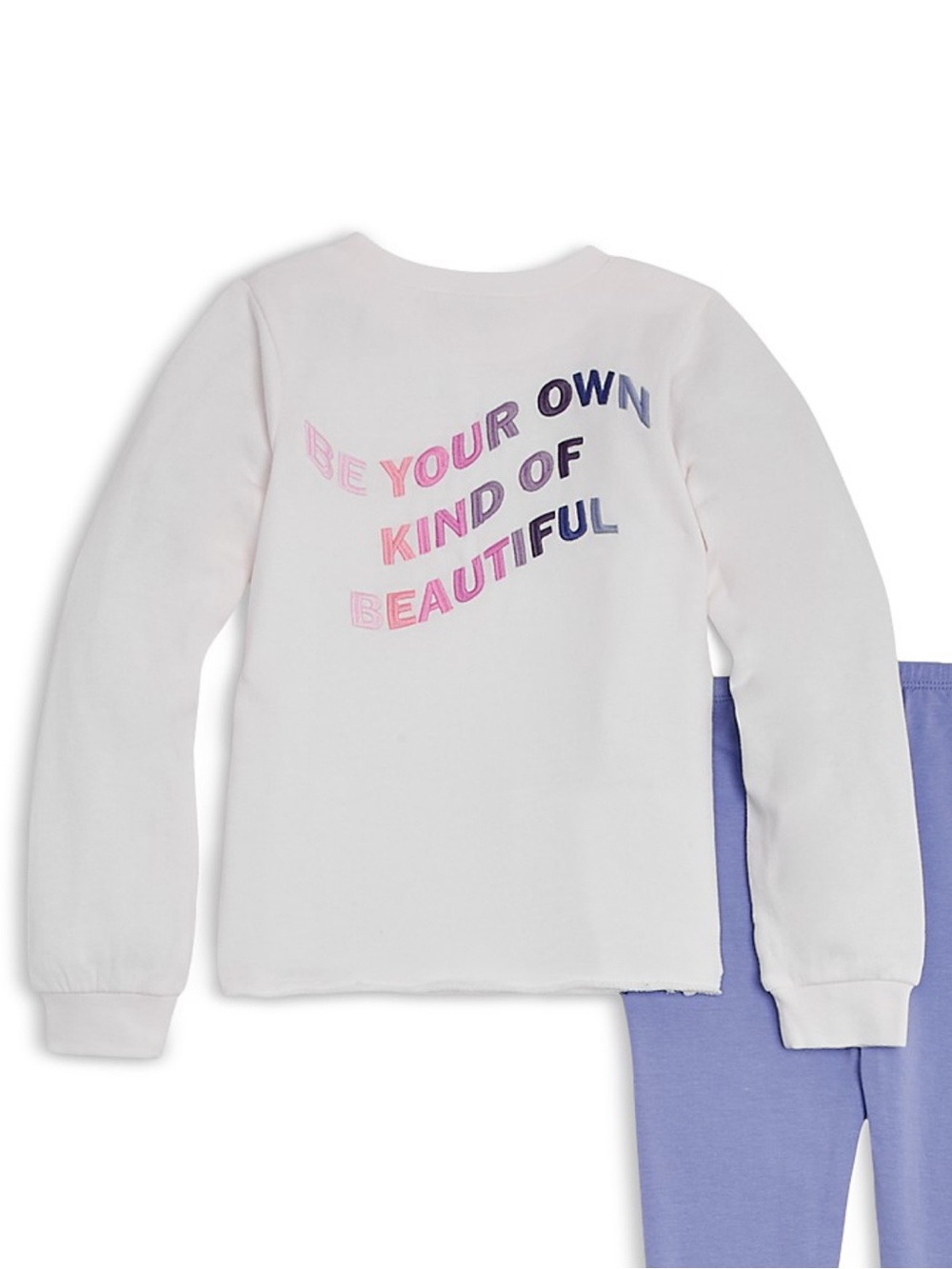 Splendid Girls “Be Your Own Kind of Beautiful” Sweatshirt Top Size 5